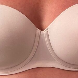 Victoria’s Secret Strapless Bra - 36DD - White
